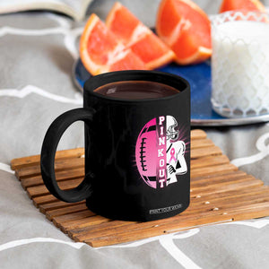 Pink Out Game Day Football Coffee Mug Breast Cancer Support TS12 Print Your Wear