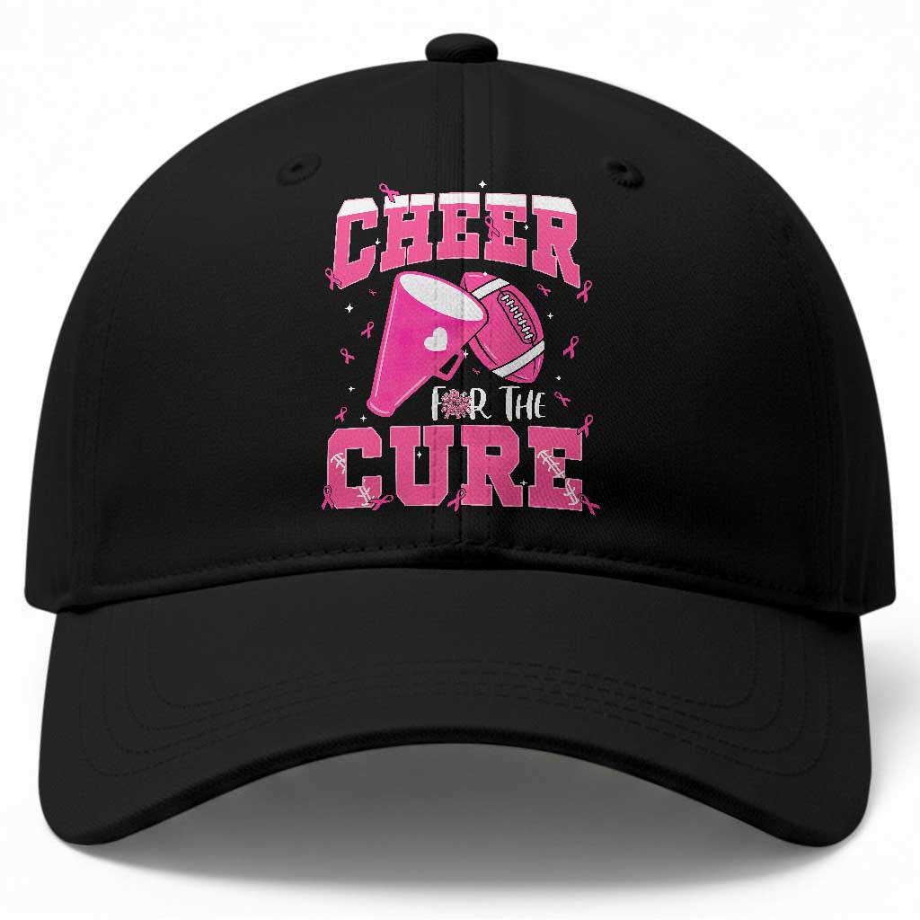 Breast Cancer Awareness Baseball Cap Funny Cheer For The Cure Gift TS12 Print Your Wear
