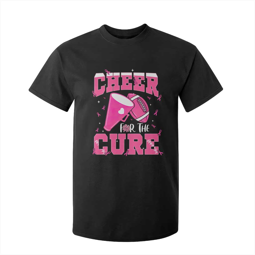 Breast Cancer Awareness T Shirt For Kid Funny Cheer For The Cure Gift TS12 Black Print Your Wear