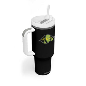 Funny Alien Tumbler With Handle Ew People Hater Quote TS12 Print Your Wear