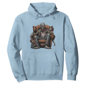 Funny #1 Dad Zombie Horror Hoodie Halloween Family Father Gift