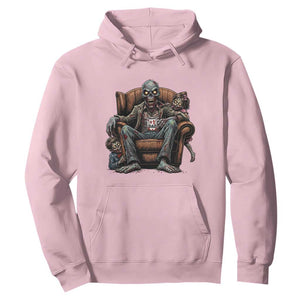 Funny #1 Dad Zombie Horror Hoodie Halloween Family Father Gift
