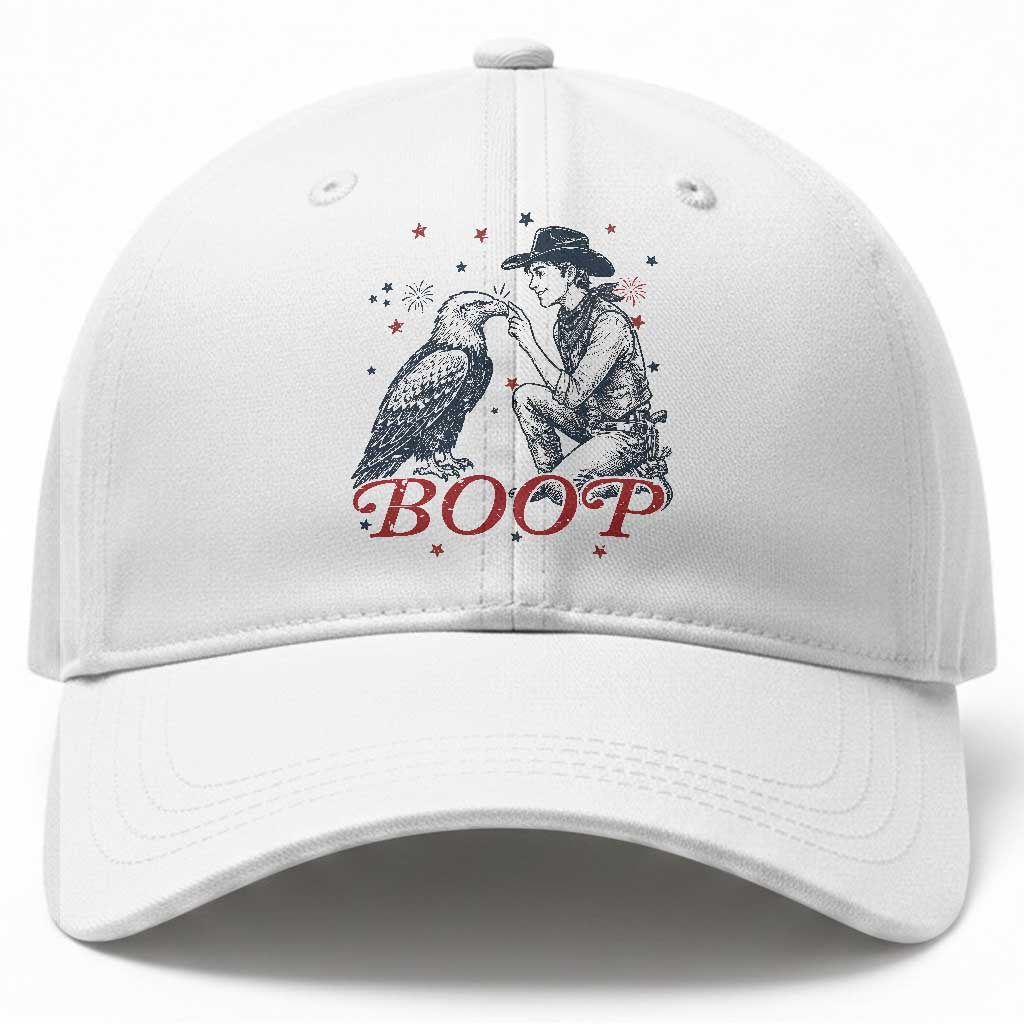 Boop Eagle Baseball Cap Western Cowboy Patriotic 4th of July TS14 Print Your Wear