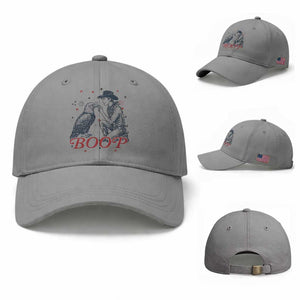 Boop Eagle Baseball Cap Western Cowboy Patriotic 4th of July TS14 Baseball Cap Universal Fit Sport Gray Print Your Wear