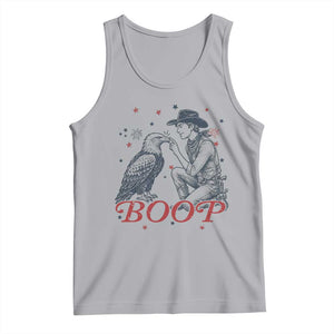 Boop Eagle Tank Top Western Cowboy Patriotic 4th of July TS14 Athletic Heather Print Your Wear