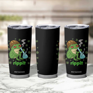 Rippit Frog Tumbler Cup Funny 420 Stoner Weed Humor TS14 Print Your Wear