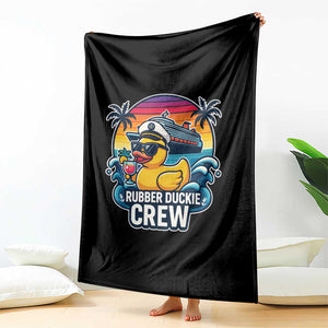 Funny Rubber Duckie Cruise Throw Blanket TS14 Print Your Wear