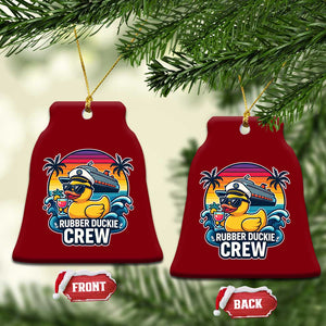 Funny Rubber Duckie Cruise Ceramic Ornament TS14 Print Your Wear
