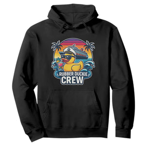 Funny Rubber Duckie Cruise Hoodie TS14 Black Print Your Wear