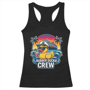 Funny Rubber Duckie Cruise Racerback Tank Top TS14 Black Print Your Wear