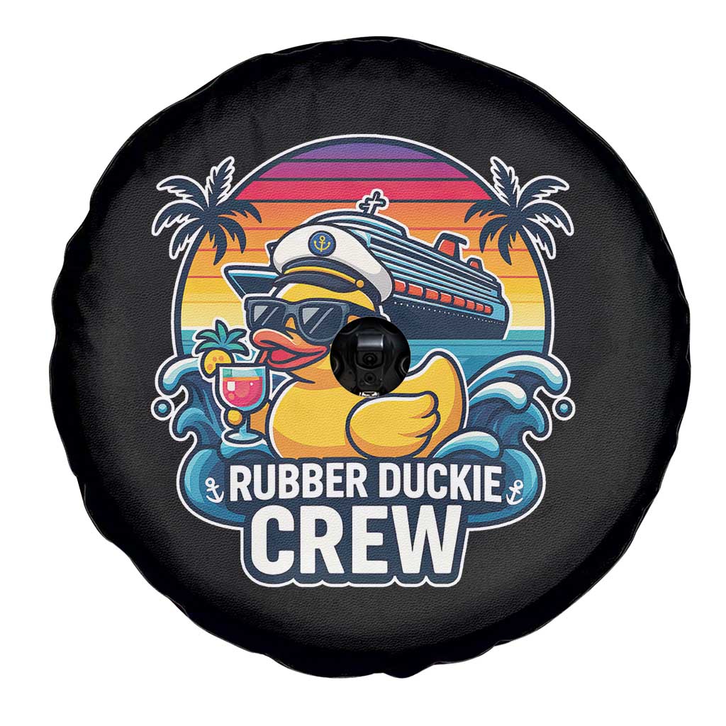 Funny Rubber Duckie Cruise Spare Tire Cover TS14 Print Your Wear