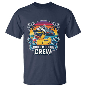 Funny Rubber Duckie Cruise T Shirt TS14 Navy Print Your Wear