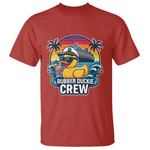 Funny Rubber Duckie Cruise T Shirt TS14 Red Print Your Wear