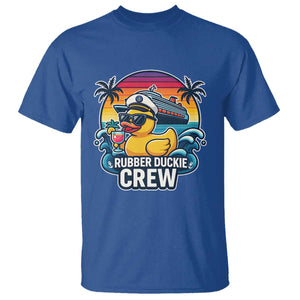 Funny Rubber Duckie Cruise T Shirt TS14 Royal Blue Print Your Wear