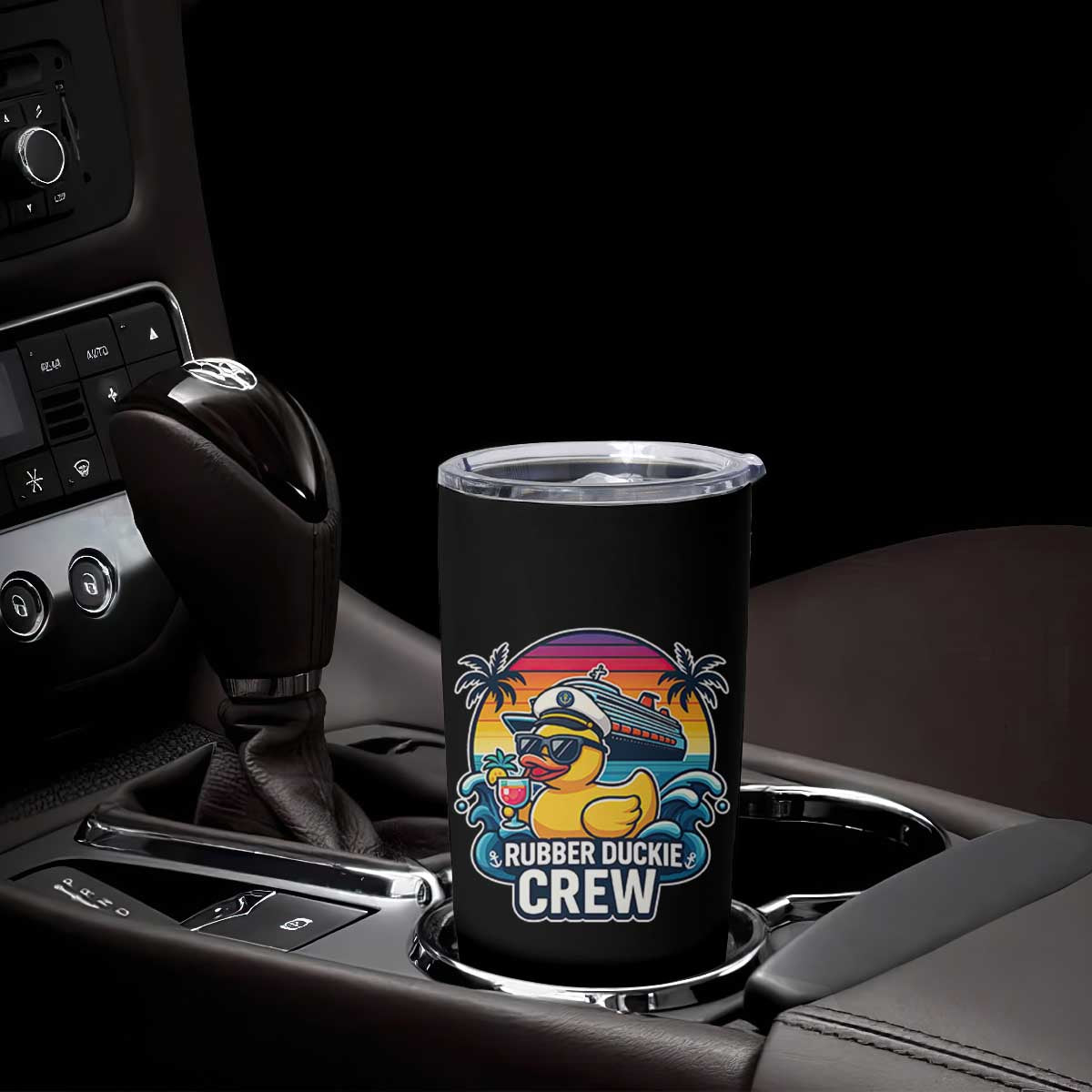 Funny Rubber Duckie Cruise Tumbler Cup TS14 Print Your Wear