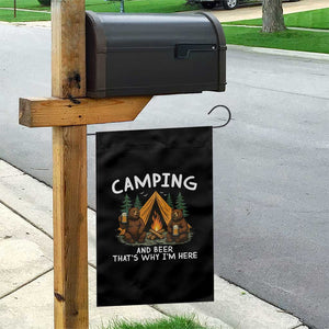Funny Camping Beer Garden Flag Bear Drinking Lover Gift TS14 Print Your Wear