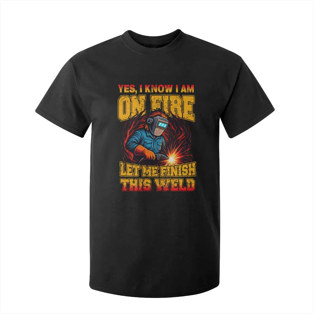 Funny Welding Bigfoot T Shirt For Kid Cryptid Welder Sasquatch TS14 Black Print Your Wear