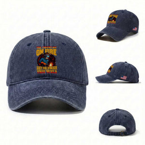Funny Welding Bigfoot Washed Cotton Baseball Cap Cryptid Welder Sasquatch TS14 Washed Cap Universal Fit Navy Print Your Wear