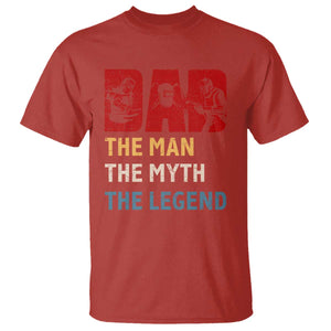 Dad The Man The Myth The Legend T Shirt Funny Welder Welding TS14 Red Print Your Wear
