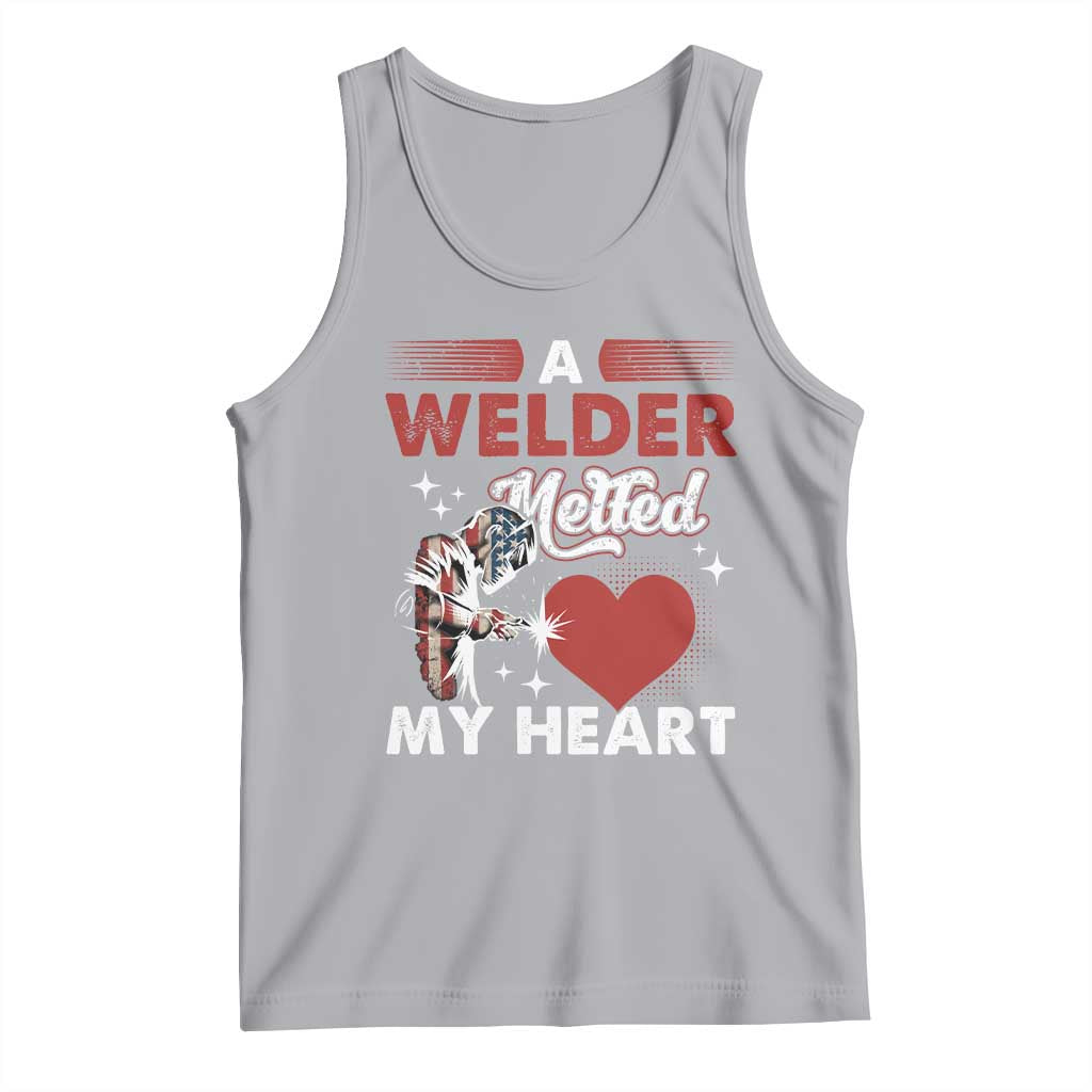 Funny Welding Welder Wife Girlfriend Tank Top TS14 Athletic Heather Print Your Wear