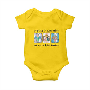 Nativity Scene Christian Christmas Baby Onesie Feliz Navidad TS14 Daisy Print Your Wear