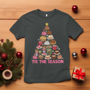 Tis The Season Mexican Christmas T Shirt TS14 Dark Heather Print Your Wear