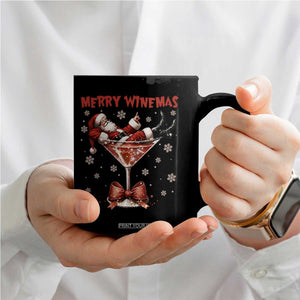 Funny Christmas Wine Coffee Mug Santa Feeling Xmas TS14 Print Your Wear