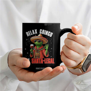 Funny Mexican Christmas Coffee Mug Relax Gringo I Am Legal TS14 Print Your Wear