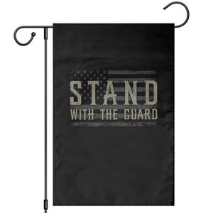 Stand With The Guard Garden Flag DC Guardsmen TS14 Black Print Your Wear