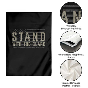 Stand With The Guard Garden Flag DC Guardsmen TS14 Print Your Wear