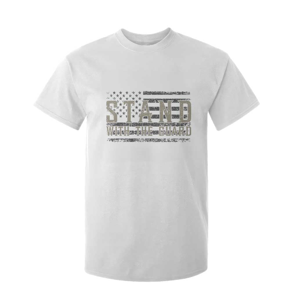 Stand With The Guard T Shirt For Kid DC Guardsmen TS14 White Print Your Wear