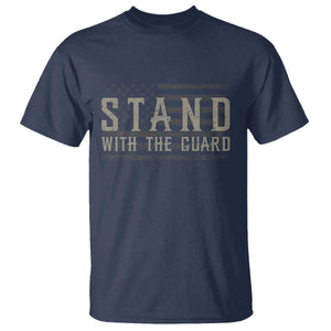Stand With The Guard T Shirt DC Guardsmen TS14 Navy Print Your Wear