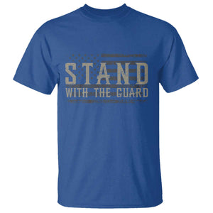 Stand With The Guard T Shirt DC Guardsmen TS14 Royal Blue Print Your Wear