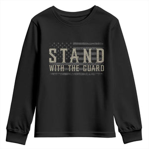 Stand With The Guard Youth Sweatshirt DC Guardsmen TS14 Black Print Your Wear