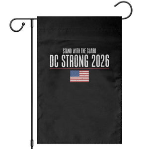Stand With The Guard Garden Flag DC Guardsmen 2026 TS14 Black Print Your Wear