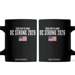 Stand With The Guard Coffee Mug DC Guardsmen 2026 TS14 Black Print Your Wear
