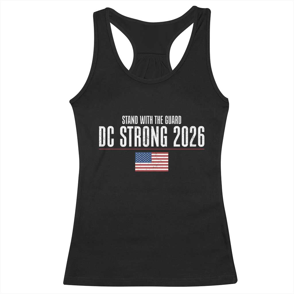 Stand With The Guard Racerback Tank Top DC Guardsmen 2026 TS14 Black Print Your Wear