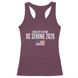 Stand With The Guard Racerback Tank Top DC Guardsmen 2026 TS14 Maroon Print Your Wear