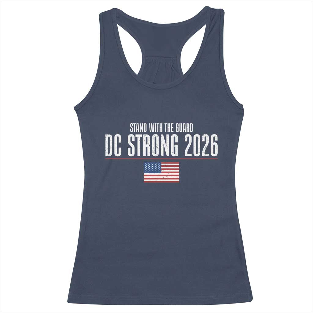 Stand With The Guard Racerback Tank Top DC Guardsmen 2026 TS14 Navy Print Your Wear