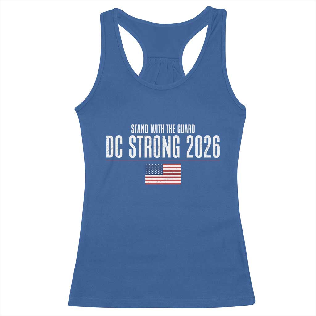 Stand With The Guard Racerback Tank Top DC Guardsmen 2026 TS14 Royal Blue Print Your Wear