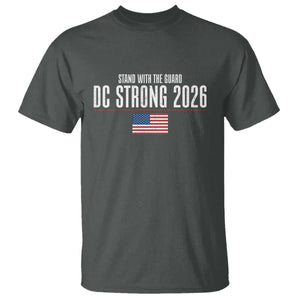 Stand With The Guard T Shirt DC Guardsmen 2026 TS14 Dark Heather Print Your Wear