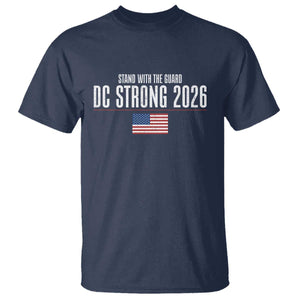 Stand With The Guard T Shirt DC Guardsmen 2026 TS14 Navy Print Your Wear