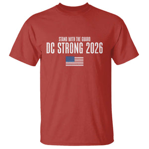 Stand With The Guard T Shirt DC Guardsmen 2026 TS14 Red Print Your Wear