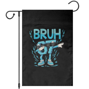 67 Bruh Meme Garden Flag Funny Six Seven Italian Brainrot TS14 Black Print Your Wear