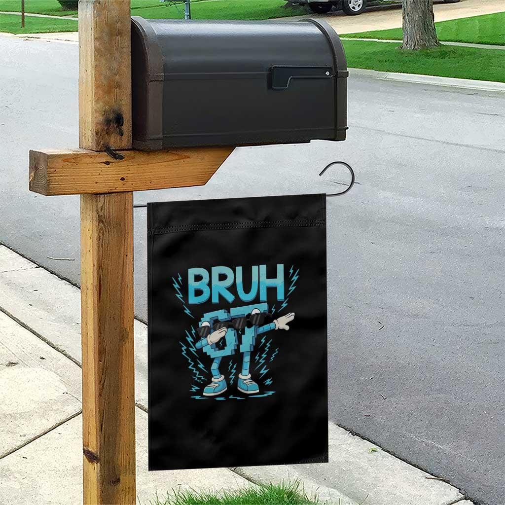 67 Bruh Meme Garden Flag Funny Six Seven Italian Brainrot TS14 Print Your Wear