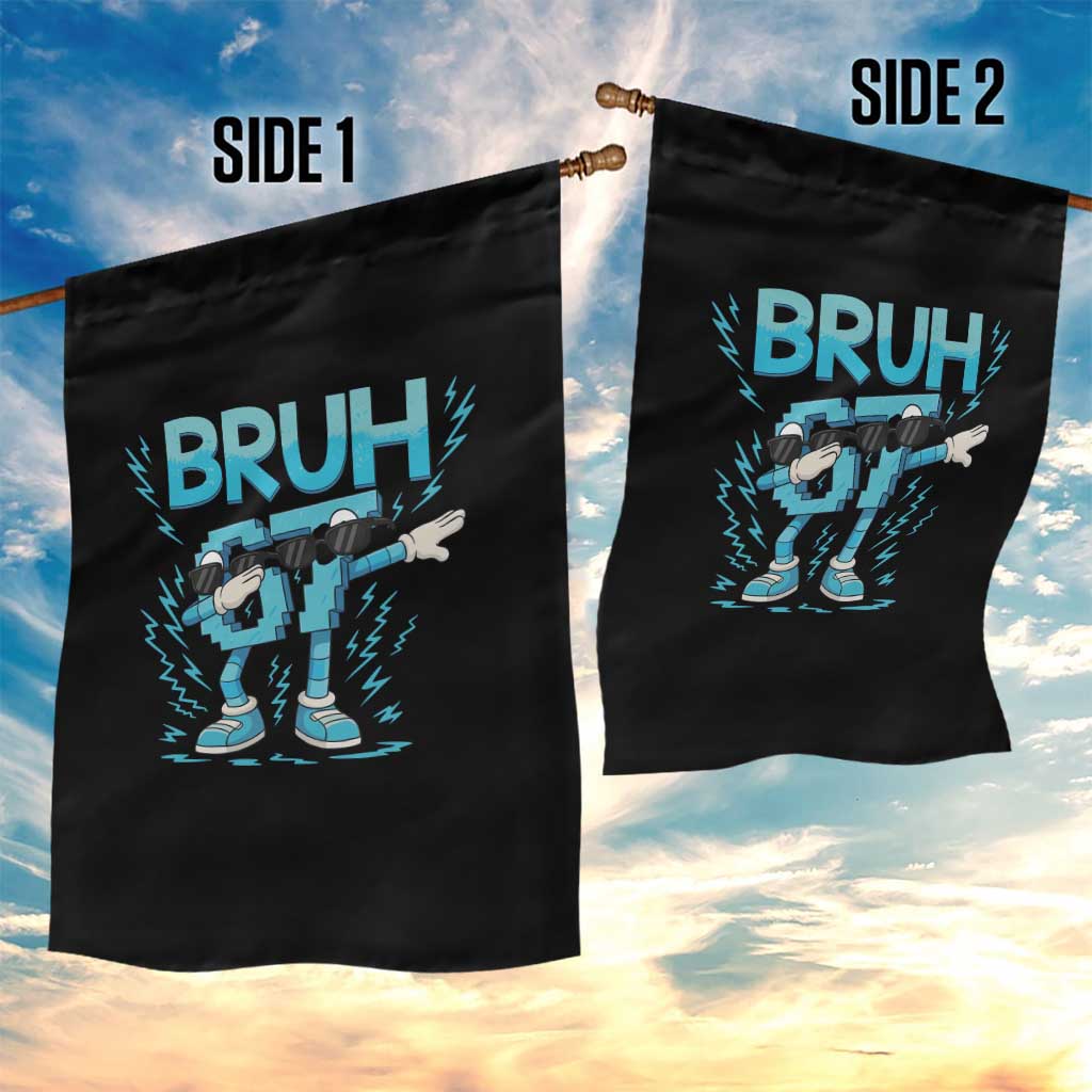 67 Bruh Meme Garden Flag Funny Six Seven Italian Brainrot TS14 Print Your Wear