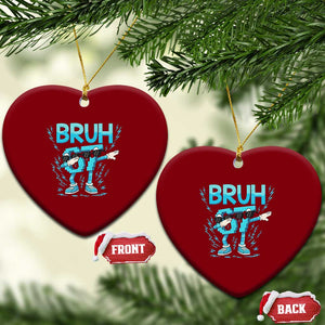67 Bruh Meme Ceramic Ornament Funny Six Seven Italian Brainrot TS14 Print Your Wear