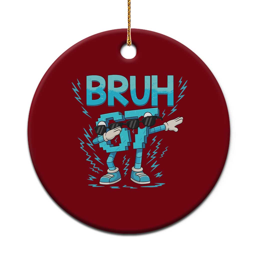 67 Bruh Meme Ceramic Ornament Funny Six Seven Italian Brainrot TS14 1pc Red Print Your Wear