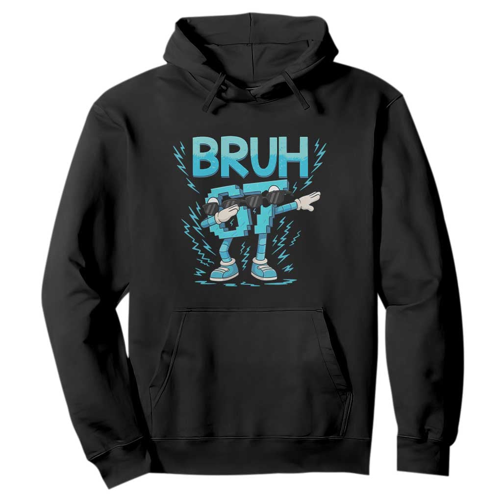 67 Bruh Meme Hoodie Funny Six Seven Italian Brainrot TS14 Black Print Your Wear