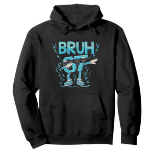 67 Bruh Meme Hoodie Funny Six Seven Italian Brainrot TS14 Black Print Your Wear